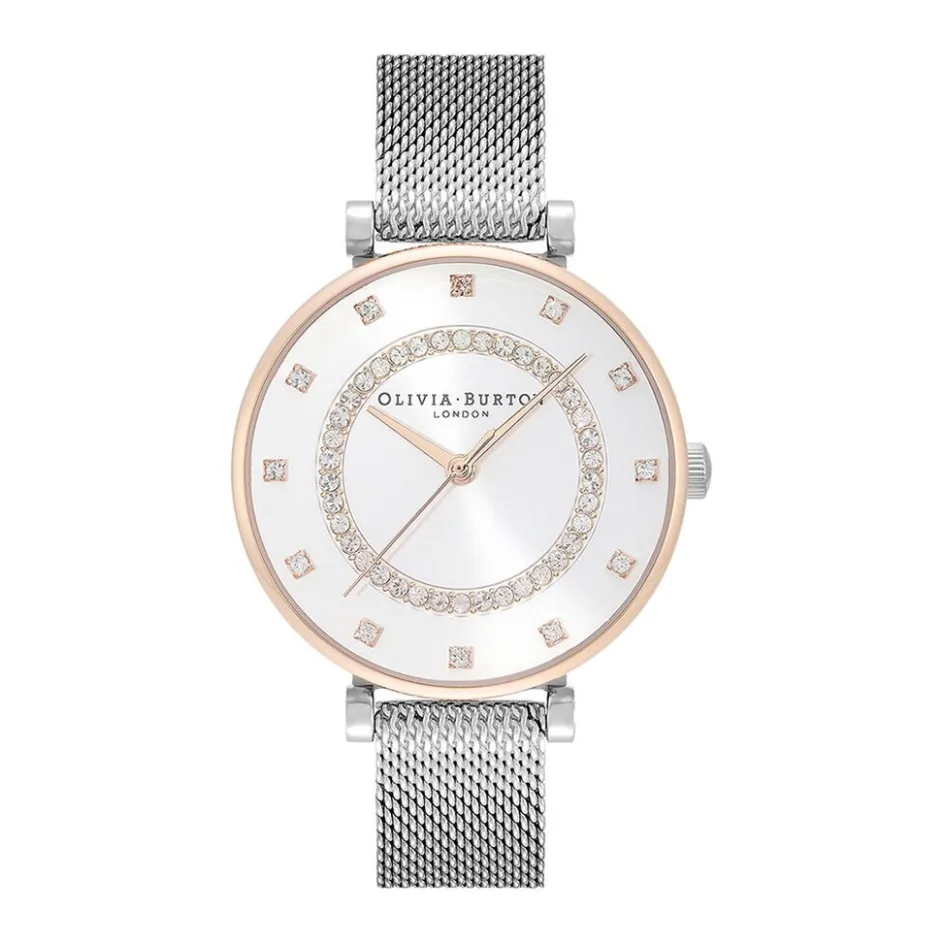 Clearance OLIVIA BURTON Montre Belgrave Argenté