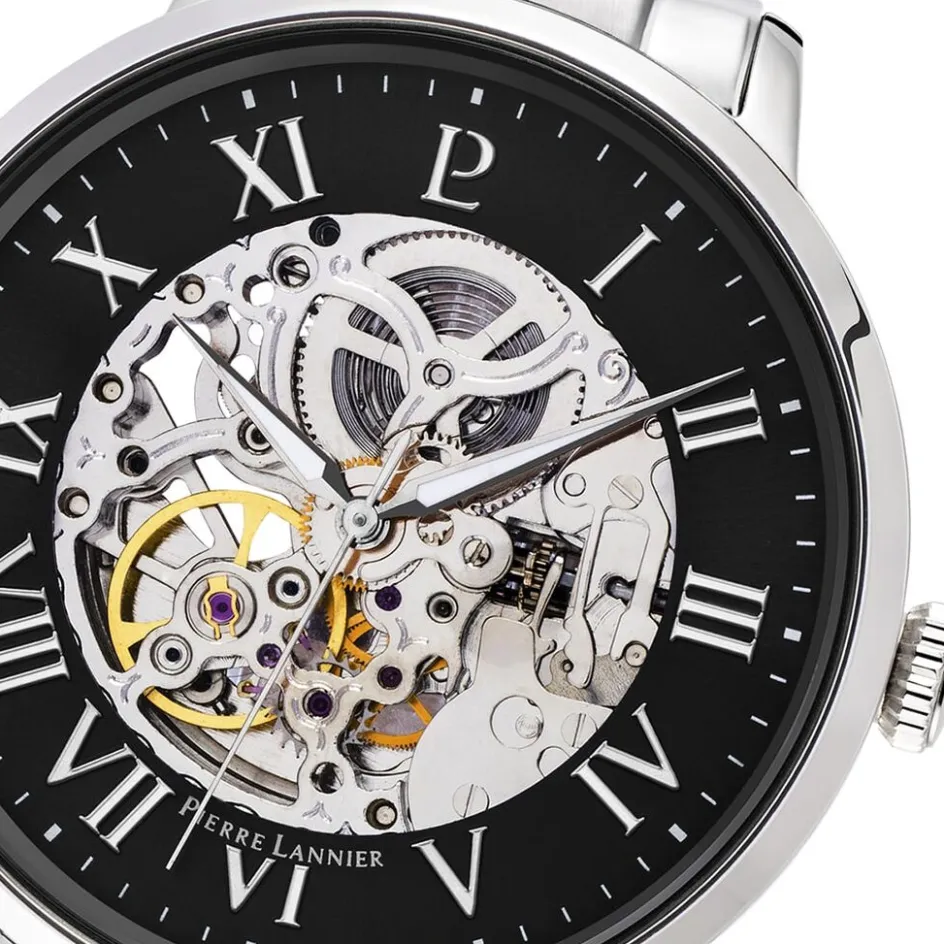 Best PIERRE LANNIER Montre Collection Automatique 42 Noir