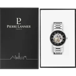 Best PIERRE LANNIER Montre Collection Automatique 42 Noir