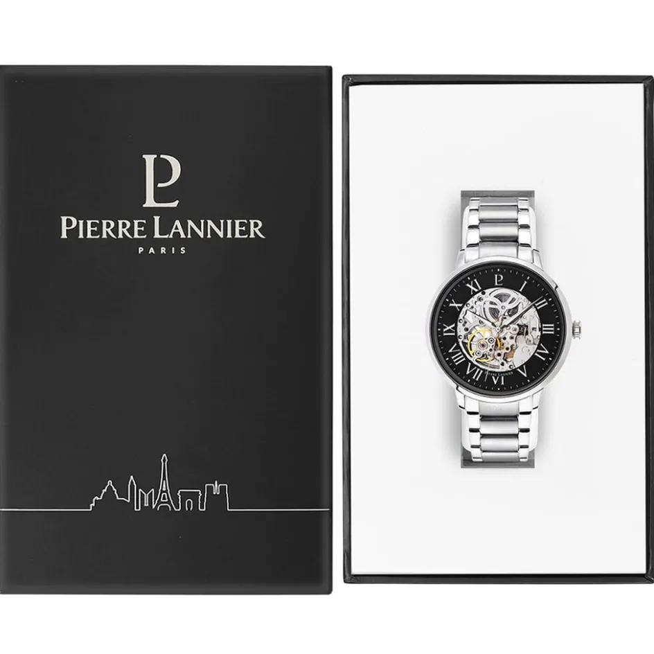 Best PIERRE LANNIER Montre Collection Automatique 42 Noir