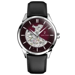 Best PIERRE LANNIER Montre Monarck Bordeaux