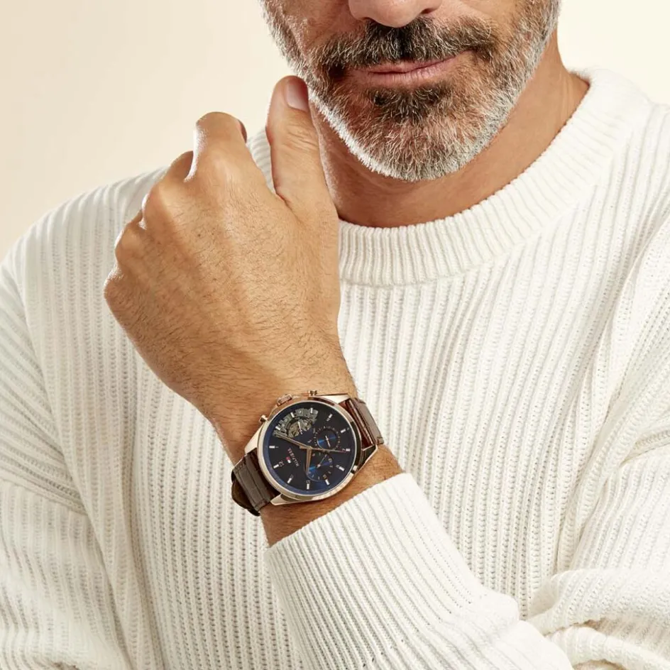 Discount TOMMY HILFIGER Montre Baker Bleu