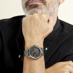 Online TOMMY HILFIGER Montre Henry Gris cadran gris fond gris bracelet acier gris