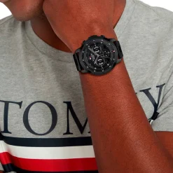 TOMMY HILFIGER Montre Luca Noir* Montres Tendances