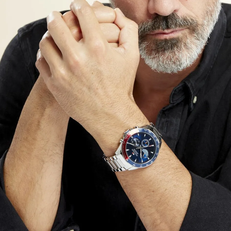 Clearance TOMMY HILFIGER Montre Owen Bleu