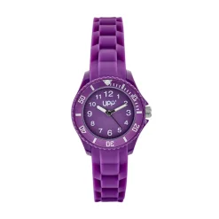 New UPP Montre Aria Violet cadran violet fond violet bracelet silicone violet
