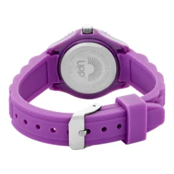 New UPP Montre Aria Violet cadran violet fond violet bracelet silicone violet