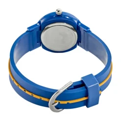 Hot UPP Montre Beatty Bleu cadran bleu fond bleu bracelet plastique bleu