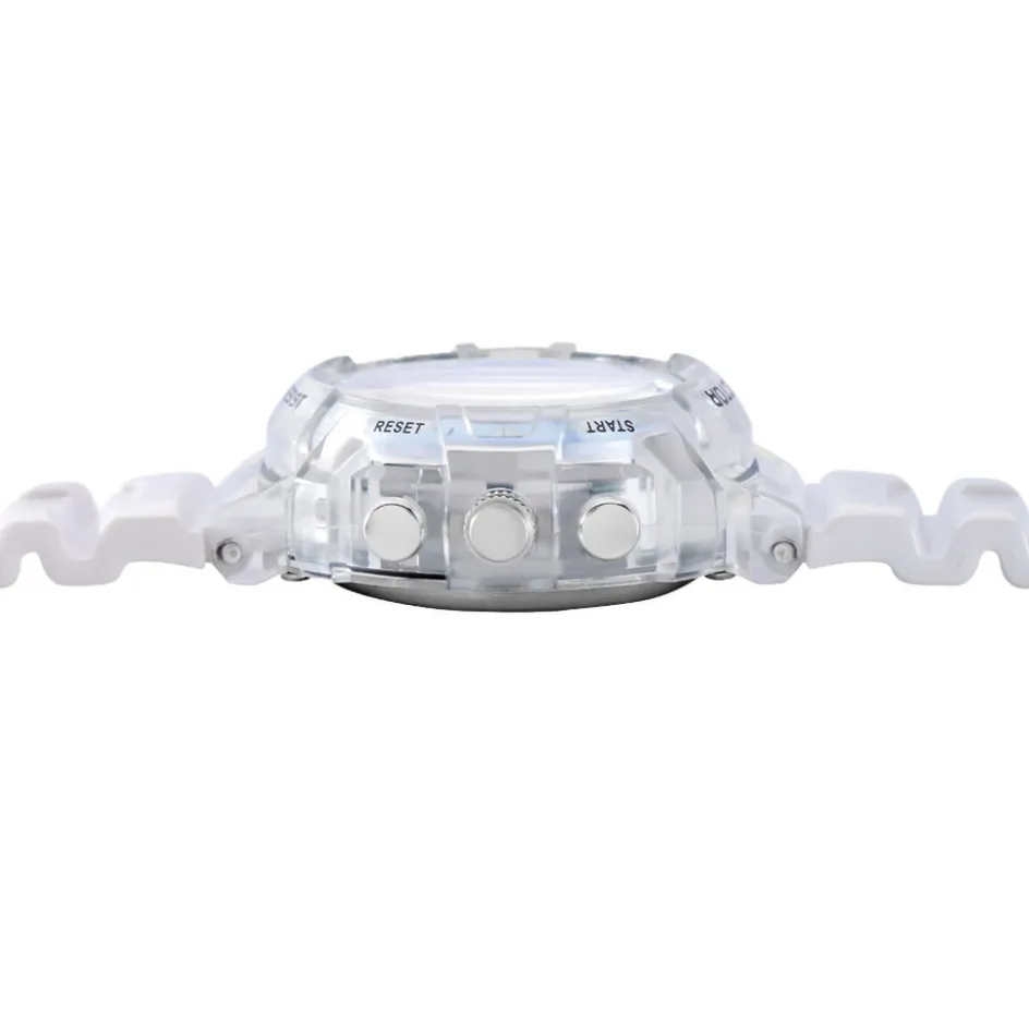 Sale UPP Montre Cosmic 2 Bleu Sky cadran 0 fond bleu sky bracelet plastique blanc