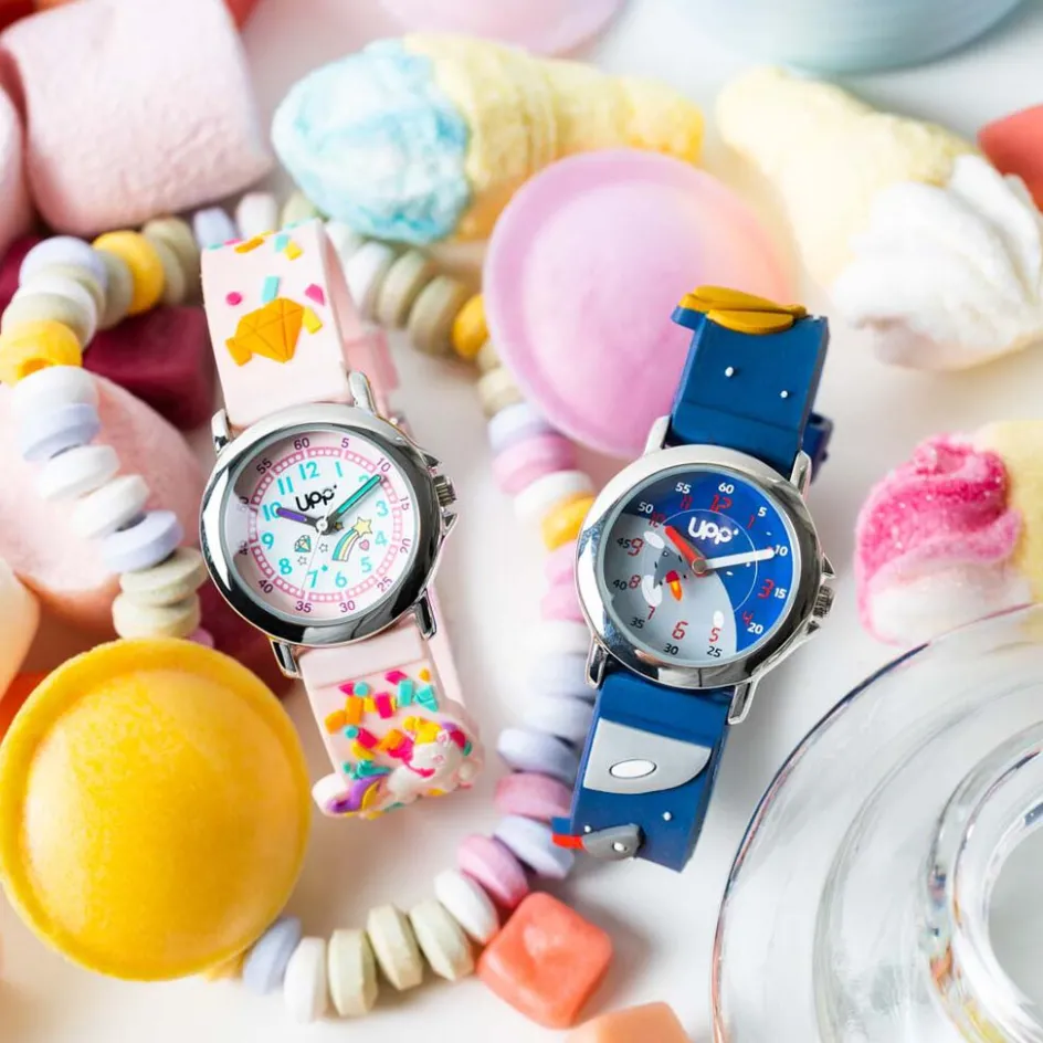 UPP Montre Fuzzy Rose Et Blanc* Montres Petits Prix