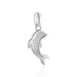 Best Histoire d'Or Pendentif Amelot Argent Blanc Oxyde De Zirconium