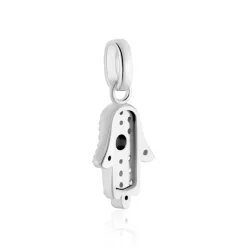 Online Histoire d'Or Pendentif Amelot Argent Blanc Oxyde De Zirconium