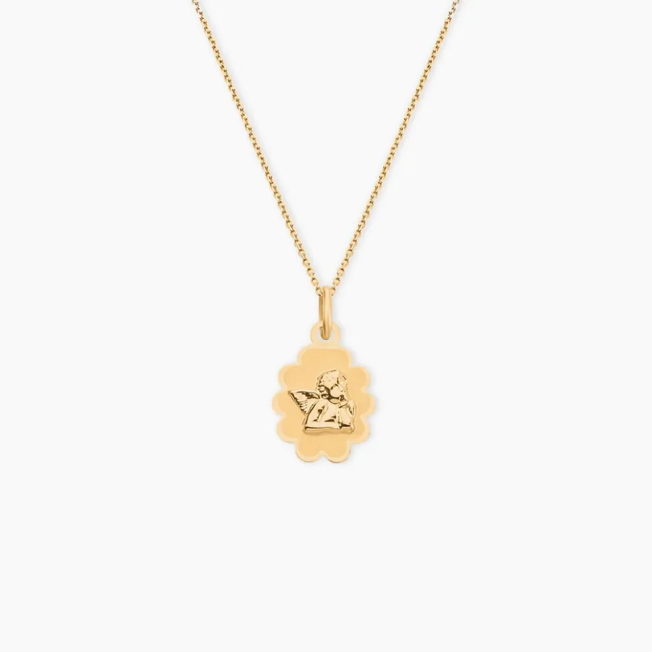 Histoire d'Or Pendentif Ange Nuage* Bijoux Personnalisés|Pendentifs