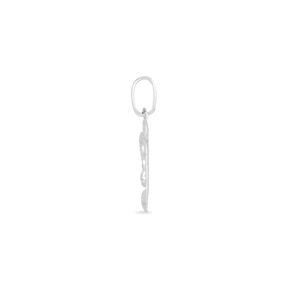 Discount Histoire d'Or Pendentif Ange Parchemin or blanc