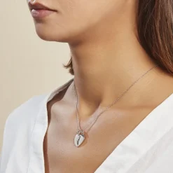 Sale Histoire d'Or Pendentif Axelia Argent Blanc