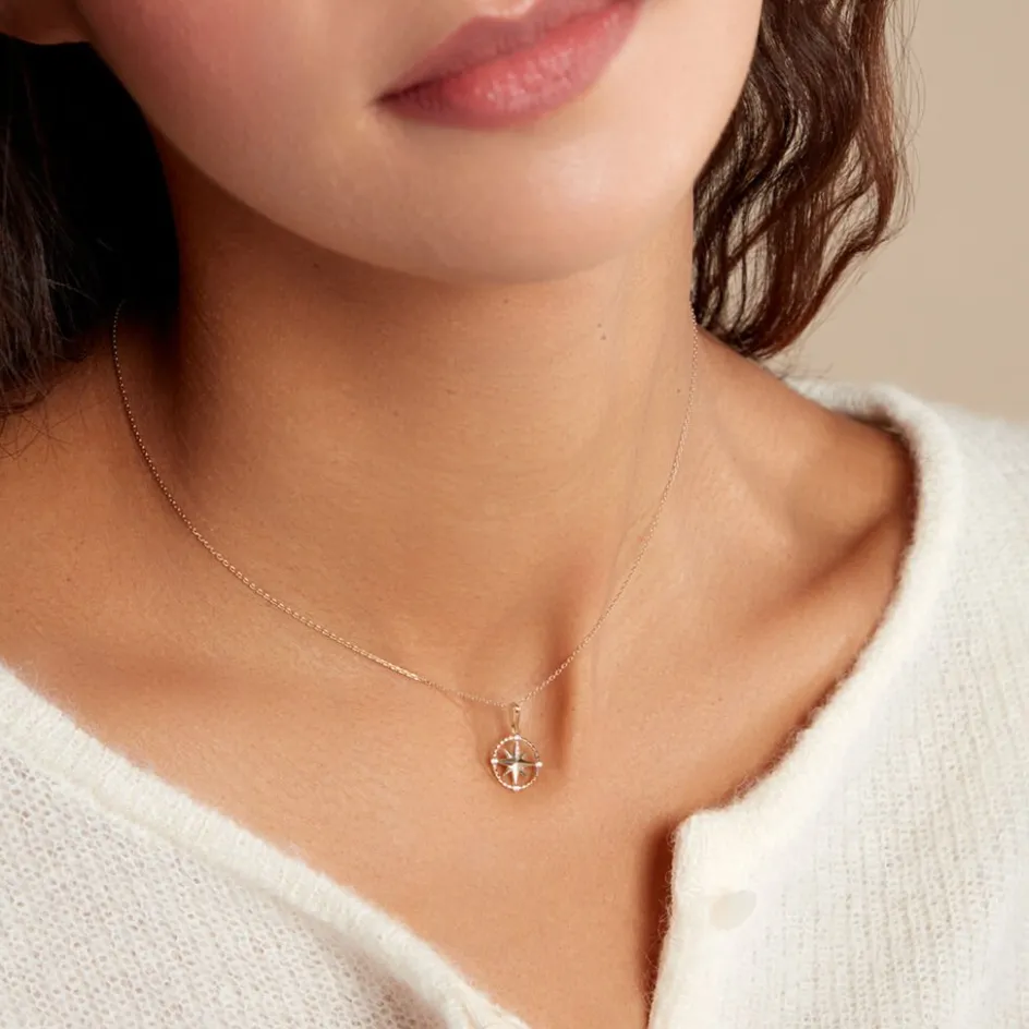 Best Histoire d'Or Pendentif Bethania Or Jaune Oxyde De Zirconium