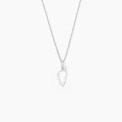 Outlet Histoire d'Or Pendentif Corsica or blanc