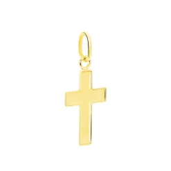 Outlet Histoire d'Or Pendentif Damian Croix Or Jaune