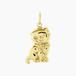 Online Histoire d'Or Pendentif Egee Chat Or Jaune