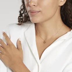 Clearance Histoire d'Or Pendentif Eudocie Coeur Lettre Or Jaune