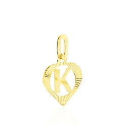 Best Histoire d'Or Pendentif Eudocie Coeur Lettre Or Jaune