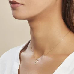 Best Histoire d'Or Pendentif Eudocie Coeur Lettre Or Jaune
