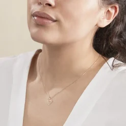 Online Histoire d'Or Pendentif Eudocie Coeur Lettre Or Jaune