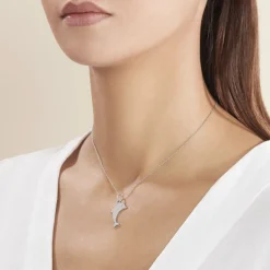 Online Histoire d'Or Pendentif Eudore Argent Blanc