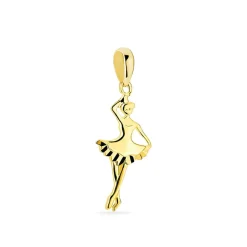 Discount Histoire d'Or Pendentif Gabinia Danseuse Or Jaune