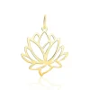 Online Histoire d'Or Pendentif Hadaya Lotus Or Jaune