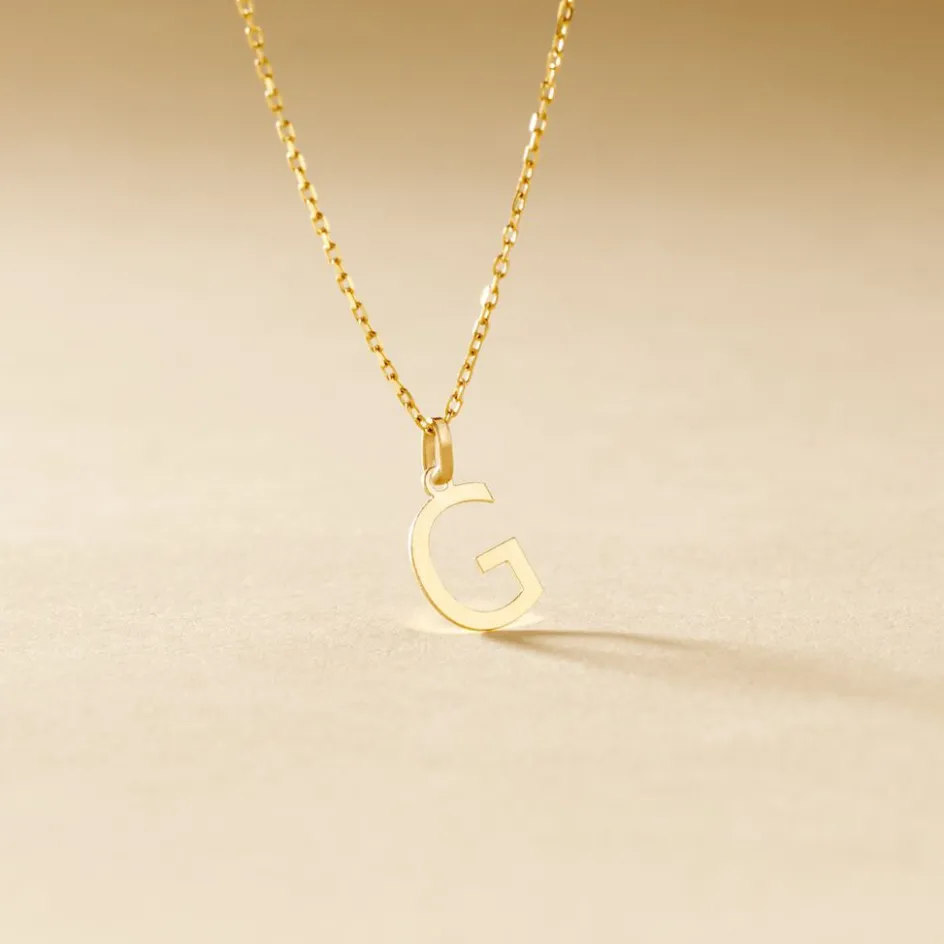 Histoire d'Or Pendentif Ionia Lettre or jaune