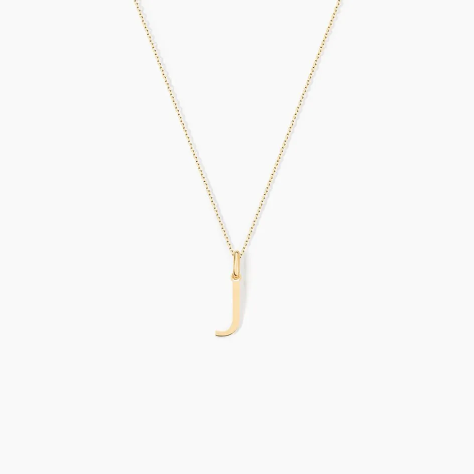 Online Histoire d'Or Pendentif Ionia Lettre or jaune