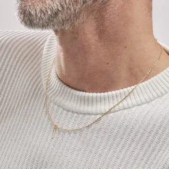 Online Histoire d'Or Pendentif Ionia Lettre or jaune