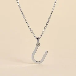 Hot Histoire d'Or Pendentif Ionia Lettre or blanc