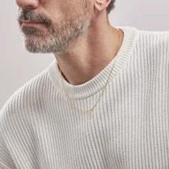 Online Histoire d'Or Pendentif Ionia Lettre or jaune