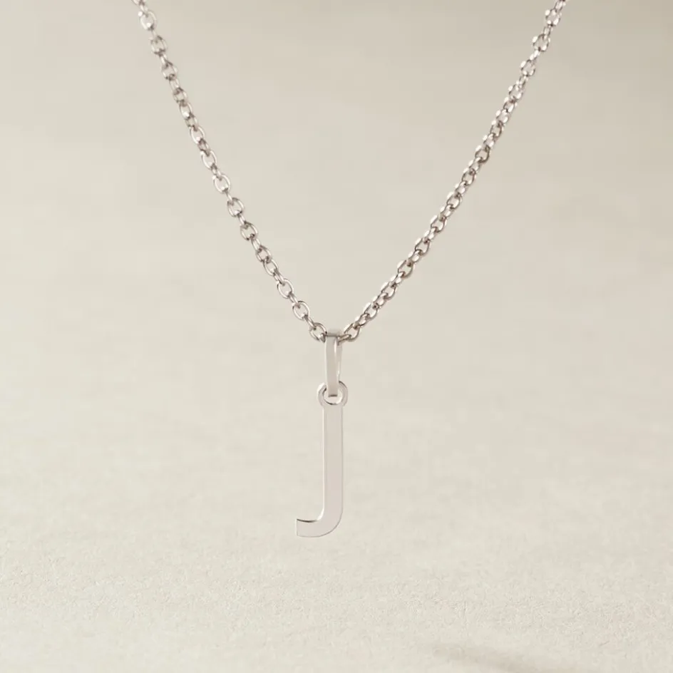 Best Histoire d'Or Pendentif Ionia Lettre or blanc