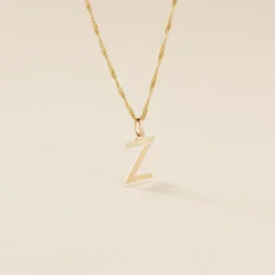 Best Histoire d'Or Pendentif Ionia Lettre or jaune