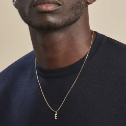 Clearance Histoire d'Or Pendentif Ionia Lettre or jaune