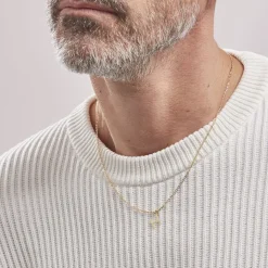 Clearance Histoire d'Or Pendentif Ionia Lettre or jaune