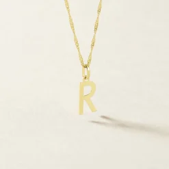 Histoire d'Or Pendentif Ionia Lettre* Pendentifs|Pendentifs