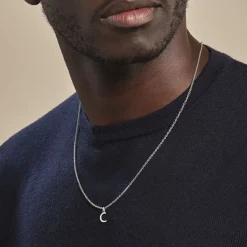 Best Histoire d'Or Pendentif Ionia Lettre or blanc