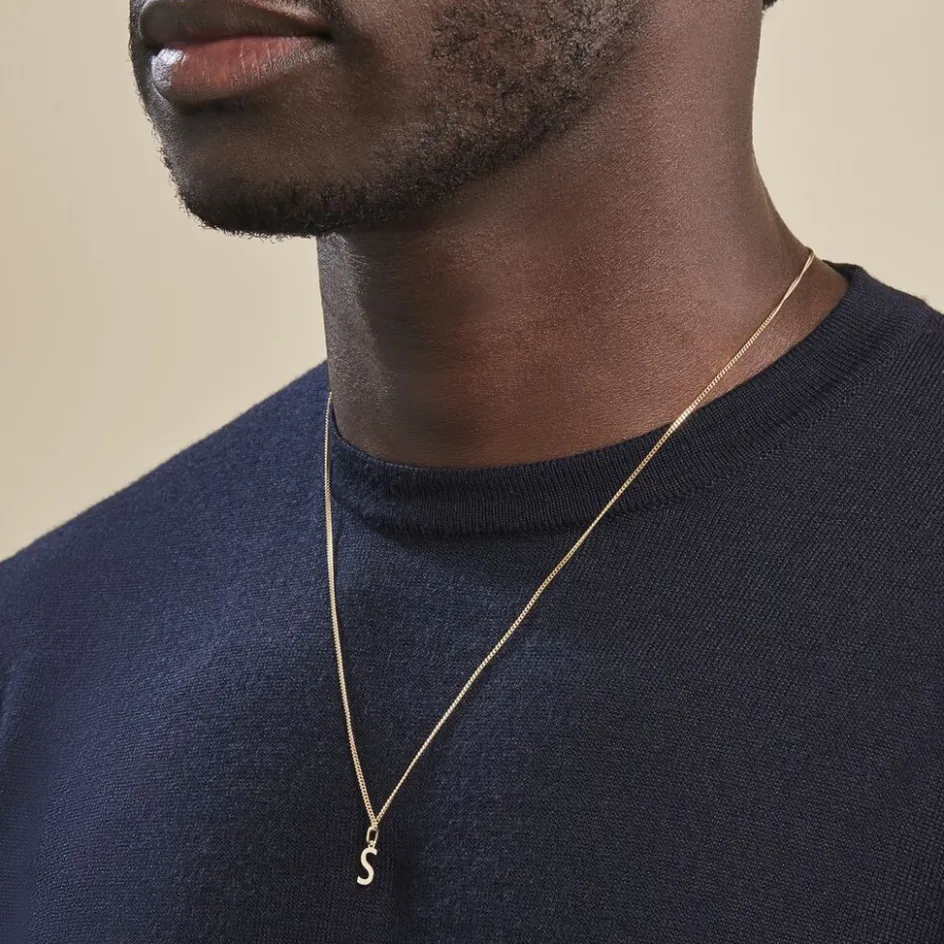 Discount Histoire d'Or Pendentif Ionia Lettre or jaune