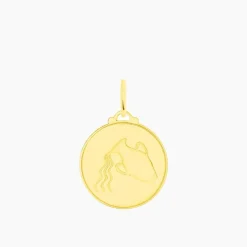 Online Histoire d'Or Pendentif Lamie Zodiaque Or Jaune