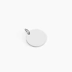 Outlet Histoire d'Or Pendentif Lisa or blanc