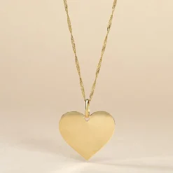 Hot Histoire d'Or Pendentif Lisa or jaune