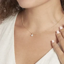 Best Histoire d'Or Pendentif Mabila Or Jaune Oxyde De Zirconium