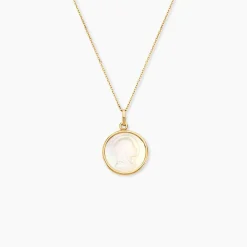Clearance Histoire d'Or Pendentif Marie Or Jaune Nacre