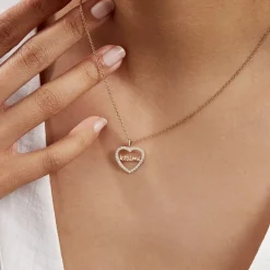 Online Histoire d'Or Pendentif Or Jaune Derry Oxyde De Zirconium