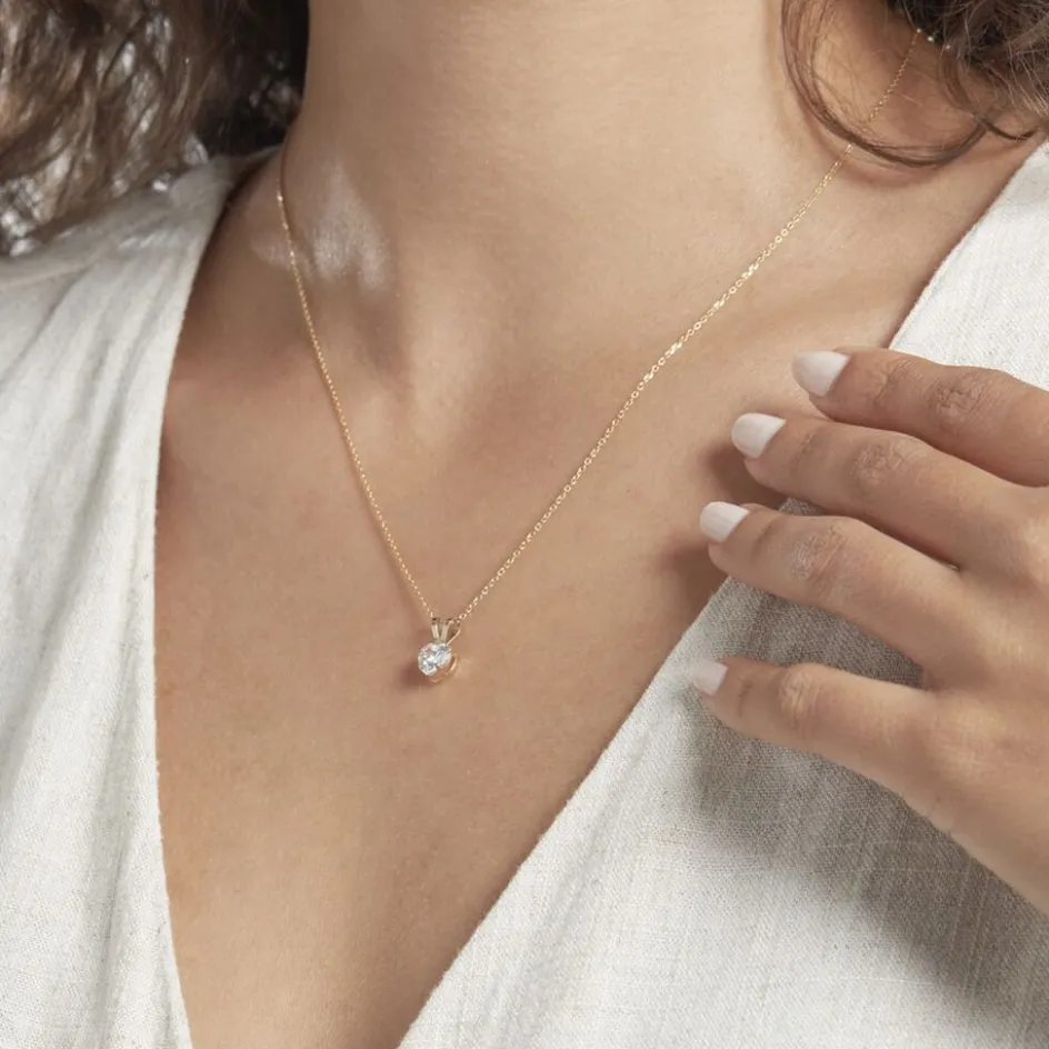 Clearance Histoire d'Or Pendentif Or Jaune Oxyde