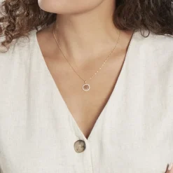 Online Histoire d'Or Pendentif Salvy Or Jaune Oxyde De Zirconium